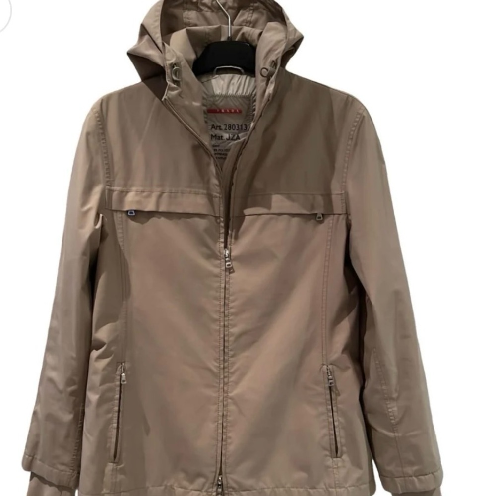 Prada Beige gortex Utility Jacket - Picture 2 of 8